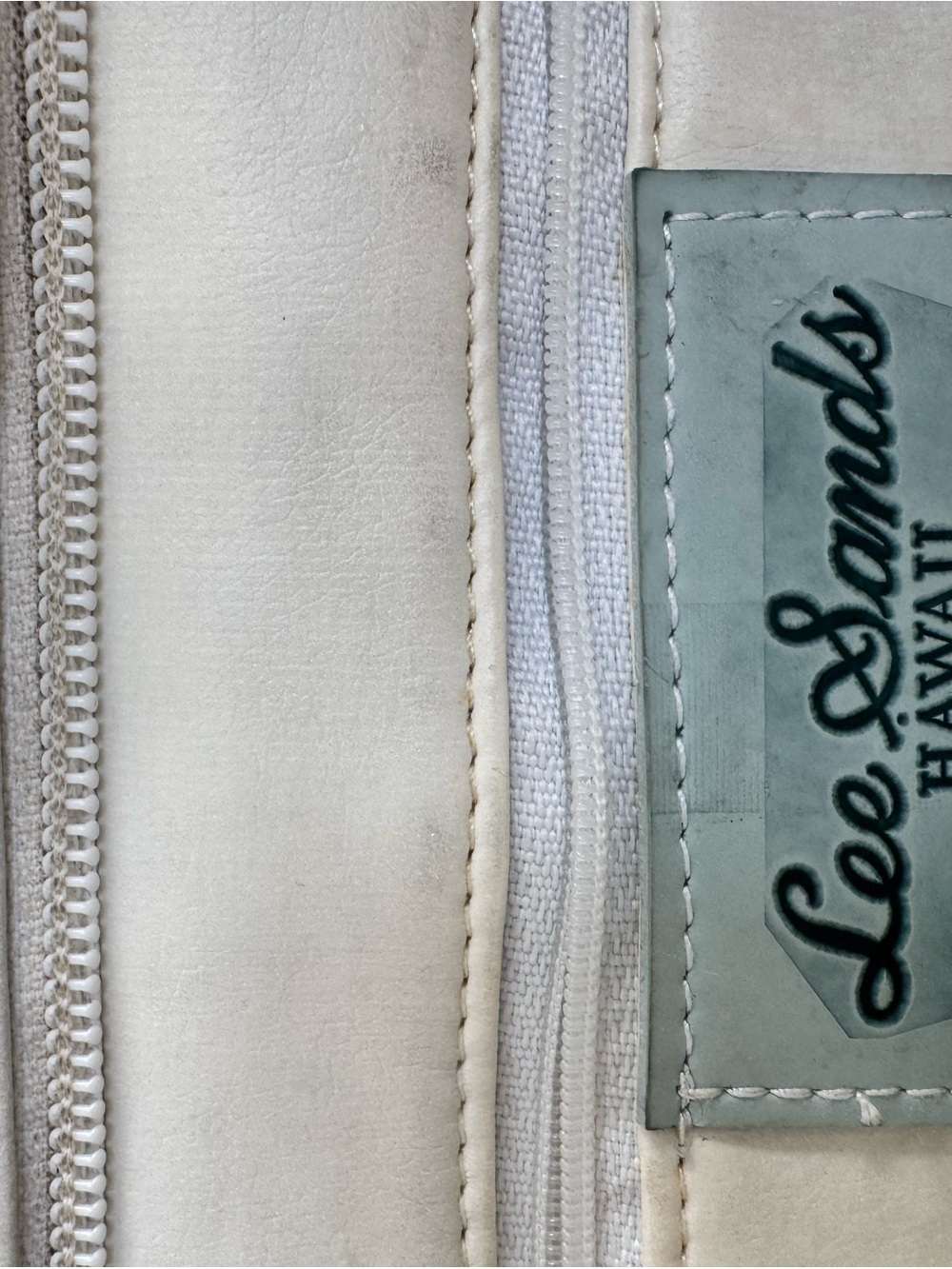 Lee Sands Cream Embroidered Fold-Over Crossbody Bag - Picture 5 of 5